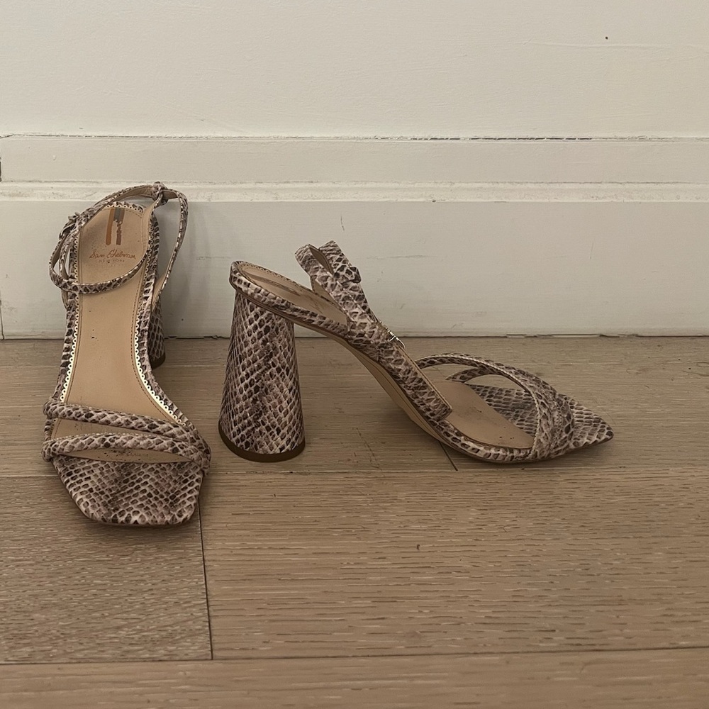 Sam Edelman Womens Kia Slingback Sandals (8.5) Wheat